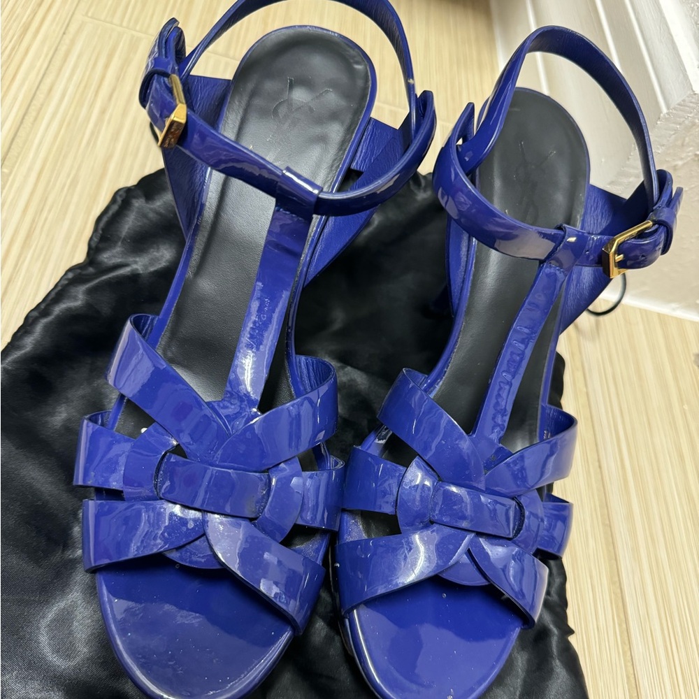 YSL Tribute low heel sandals